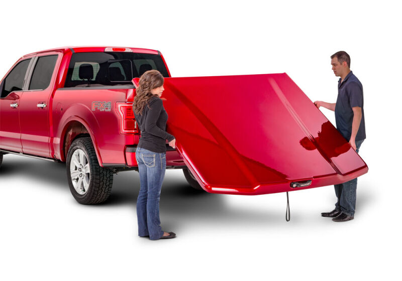 Undercover 22-26 Toyota Tundra 5.5ft Bed w/ Deck Rail System Elite Smooth Bed Cover