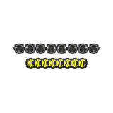 KC Gravity Titan 50" LED Light Bar System — 2007-2018 Jeep Wrangler JK Overhead