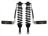 ICON 2021-2024 Ford F-150 4WD, 2.75-3.5" Lift, Front, V.S. 2.5 Series Coilover Kit, Remote Reservoir w/ CDXS, Pair