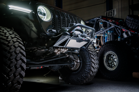 EVO MFG 2007-2024 Jeep Wrangler JK/JL & Gladiator JT KSPEC Pre Runner Front Winch Tube Bumper