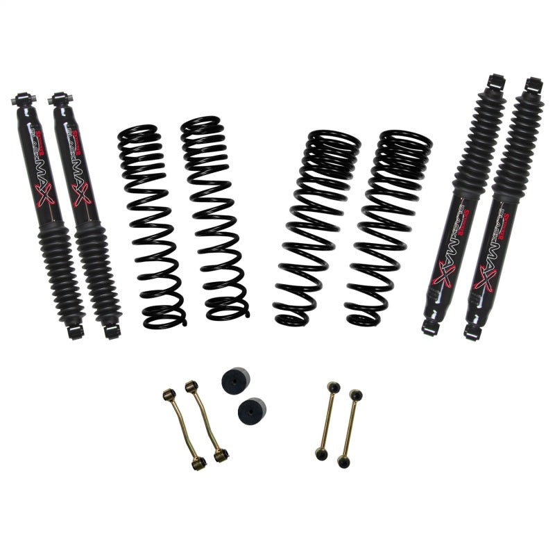 Skyjacker 2020 Jeep Gladiator JT - Rubicon Suspension Lift Kit 2.5in Fr 1.5in Rr w/ Blk Max Shocks