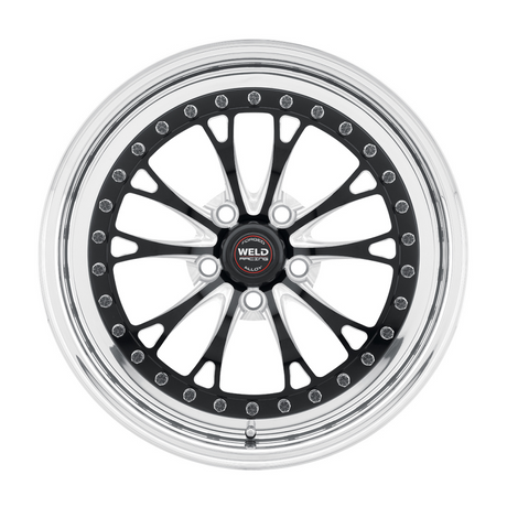Weld Vitesse RT 17x5 / 5x114.3 BP 2.2 BS Black Wheel High Pad