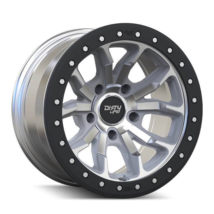 Dirty Life 9303 DT-1 17x9 / 5x127 BP / -12mm Offset / 78.1mm Hub Machined Wheel