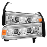 AlphaRex 94-01 Dodge Ram 1500 LUXX-Series LED Projector Headlights