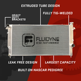 1994-2002 Dodge Ram 2500 3500 5.9L Cummins Diesel 5 Row Extruded Tube Aluminum Radiator