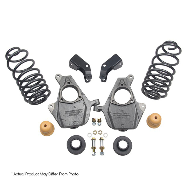 Belltech LOWERING KIT 14 Silverado/Sierra Std Cab 2WD 3in or 4in Frnt/5in or 6in Rear w/o Shocks