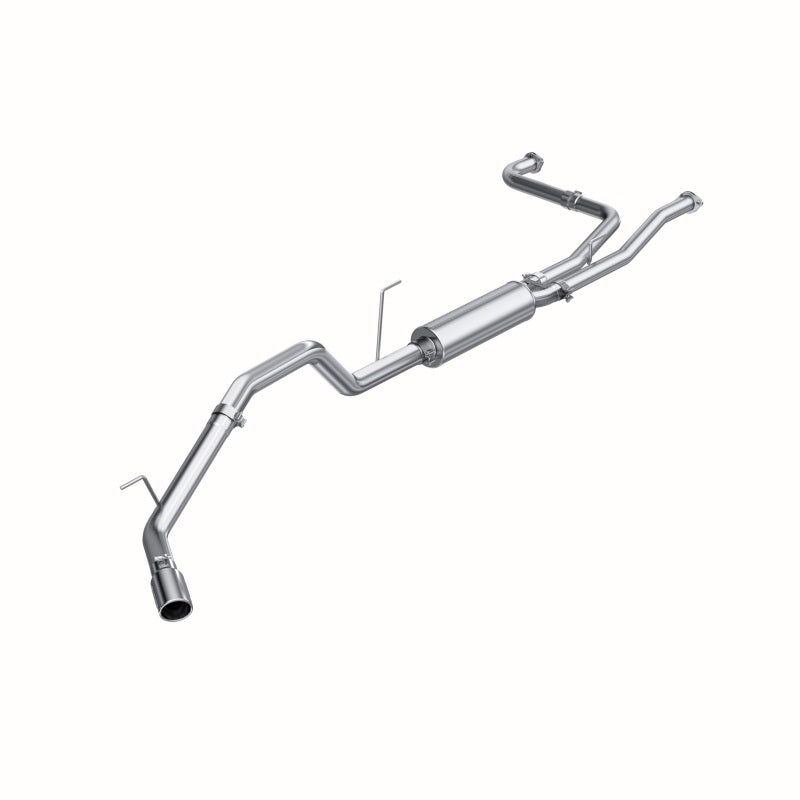 MBRP 2007-2009 Nissan Titan 5.6L EC/CC Cat Back Single Side