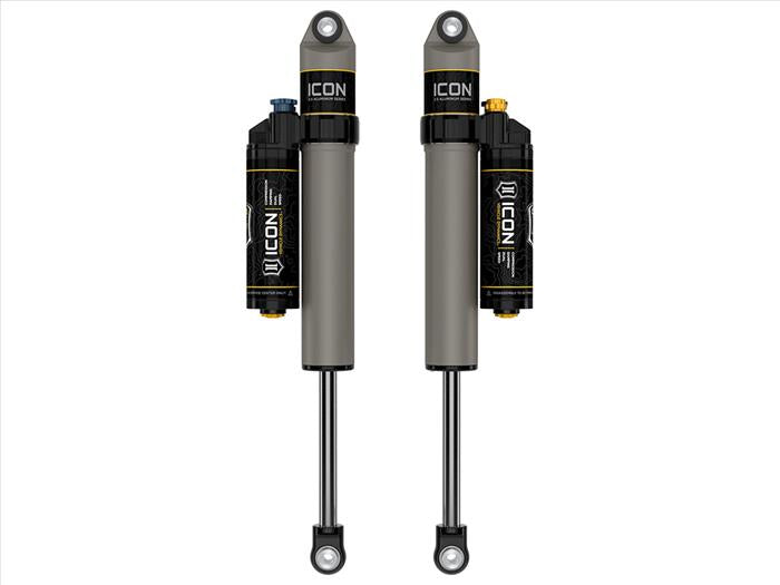 ICON 2021-2024 Ford F-150 4WD/F-150 Tremor, 0-2" Lift, Rear, V.S. 2.5 Aluminum Series Shock Absorbers, Piggyback Reservoir w/ CDXS, Pair