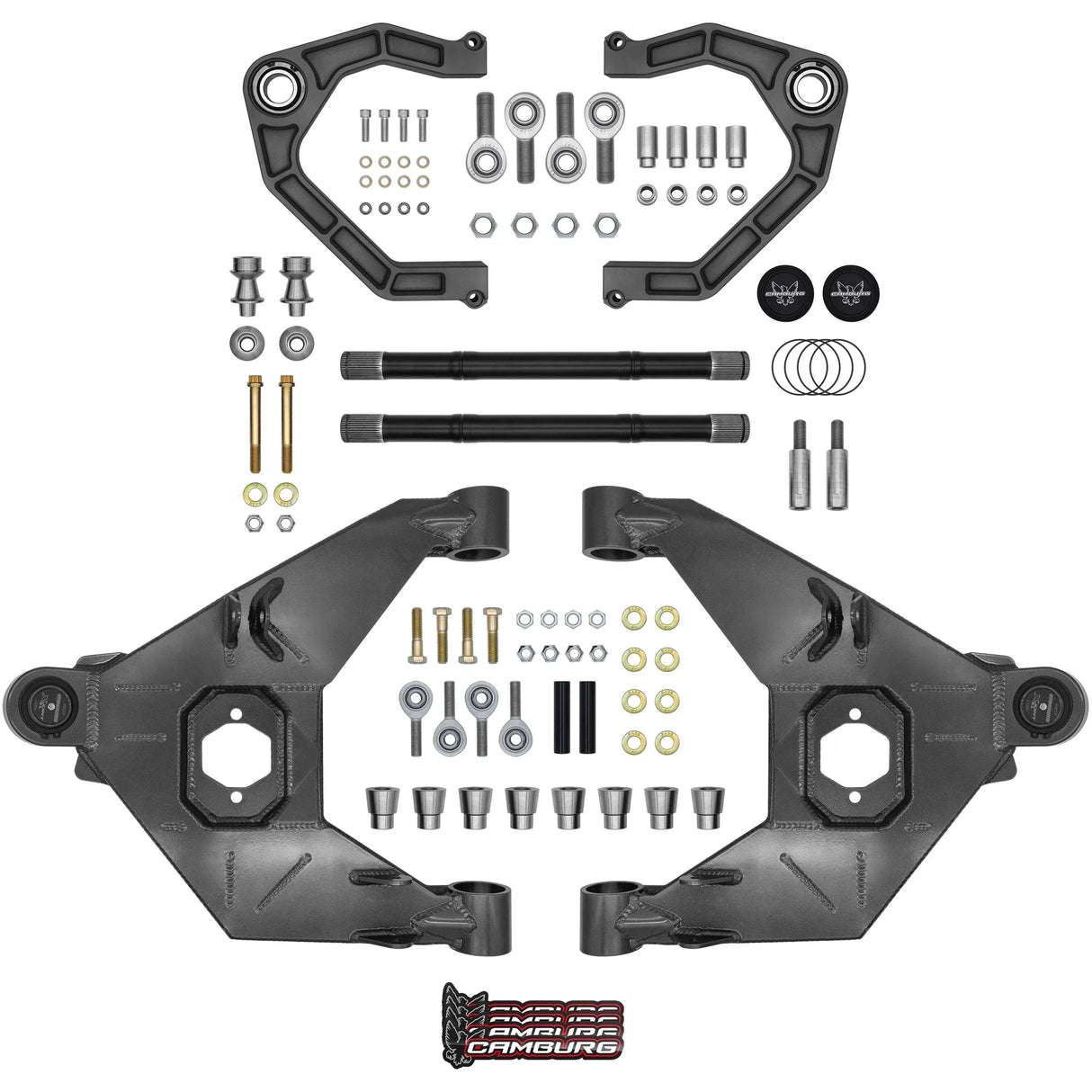 Camburg 21-25 Ford Bronco 21-25 Trail Series L/T Kit w/ Axles (BILLET UCA) (GRAY)