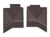 WeatherTech 2002-2014 Dodge Ram 1500 Rear Rubber Mats - Cocoa