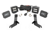 LED Light Kit | Ditch Mount | 2" Black Pair | Spot | Chevy Silverado 1500 (99-06)/Tahoe (00-06)