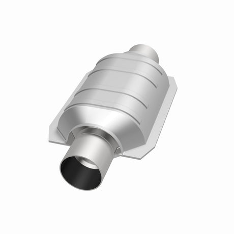 MagnaFlow Universal Catalytic Converter 2.5inch Inlet/Outlet Center/Center Oval (California OBDII)