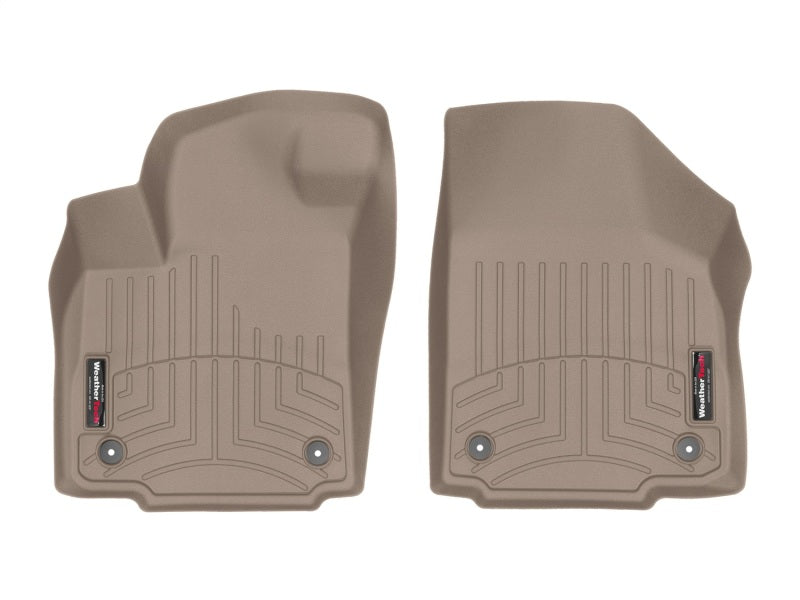 WeatherTech 2015+ Ford F-150 Regular Cab Front FloorLiner - Tan