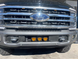 KD Fabworks 2023-2025 Ford Super Duty F-250/F-350 10" LED Light Bumper Mount Bracket