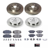 Power Stop 20-22 Toyota Prius Prime Front and Rear Autospecialty Brake Kit