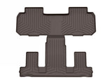 WeatherTech 18-23 Chevrolet Traverse w/2nd Row Bench or Bucket Rear FloorLiner HP - Cocoa