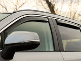 WeatherTech 20-25 Ford Escape (Incl. Hybrid) Rear Side Window Deflectors - Dark Tint