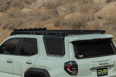 DV8 25-26 Toyota 4Runner Exterior Window Molle for DV8 Roof Rack - Driver
