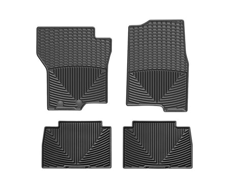 WT Rubber Mats - Rear - Blk