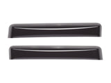 WeatherTech 2018 Jeep Wrangler 4dr JKU & JLU Rear Side Window Deflectors - Dark Tint