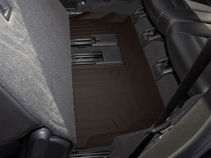 WeatherTech 17-23 GMC Acadia (Incl. Denali) Rear FloorLiner HP - Cocoa