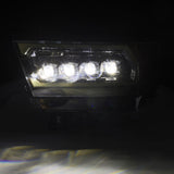 AlphaRex 19-23 Dodge Ram 1500 (No Clsc/Ltd/TRX) NOVA-Series LED Proj HL Alpha-Black (Converter Req.)