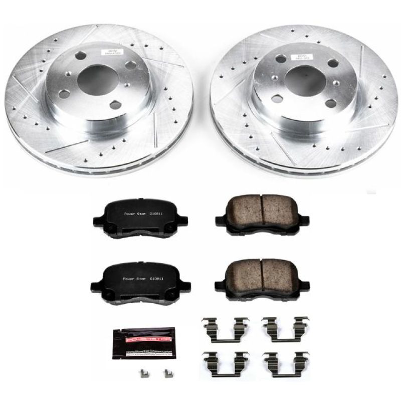 Power Stop 98-02 Chevrolet Prizm Front Z23 Evolution Sport Brake Kit