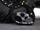 PRP Dont Tread on Me Comp-R Suede Steering Wheel (D-Shaped)
