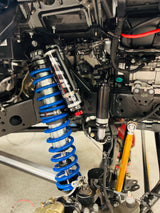 EVO MFG 2018-2024 Jeep Wrangler JL & Gladiator JT 14" Inch Travel EVO SPEC KING FRONT FABRICATION Shock Tower 2.5" or 3.0" COILOVER BLACK &