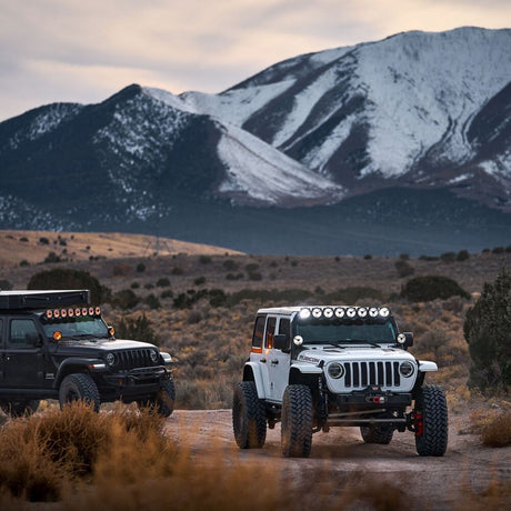 KC HiLiTES 18-26 Jeep Wrangler JL / 20-26 Jeep Gladiator JT Gravity Titan Overhead Light Bar