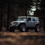KC Gravity Titan 50" LED Light Bar System — 2007-2018 Jeep Wrangler JK Overhead