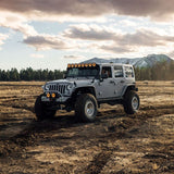 KC Gravity Titan 50" LED Light Bar System — 2007-2018 Jeep Wrangler JK Overhead
