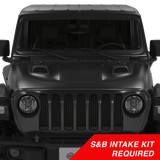 Air Hood Scoops For Jeep Wrangler Rubicon / Gladiator (S&B Intake Required)