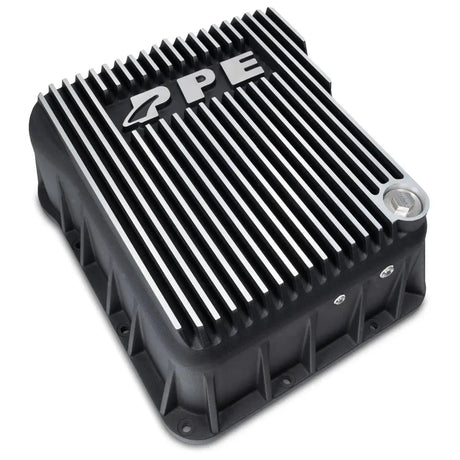 PPE Allison 1000 Deep Cast Aluminum Transmission Pan - Brushed