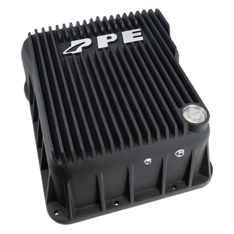 PPE Allison 1000 Deep Cast Aluminum Transmission Pan - Black