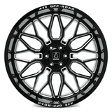 Axe Off-Road Titan wheel, gloss black milled