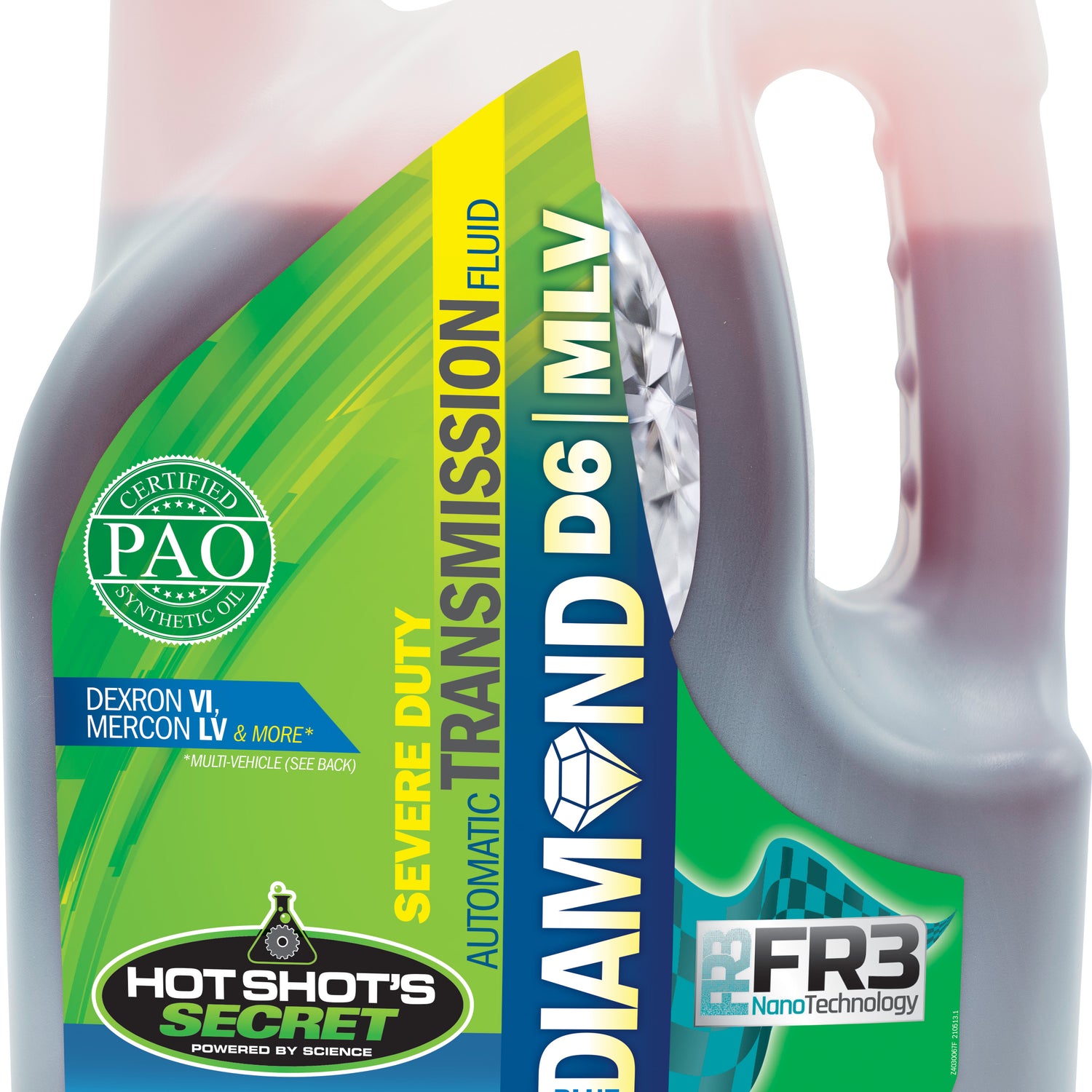 Hot Shot's Secret BLUE DIAMOND TRANSMISSION FLUID Dexron VI, Mercon LV (D6/MLV) - 1 GALLON