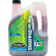 Jug of Diamond D6 MLV transmission fluid with label on a white background