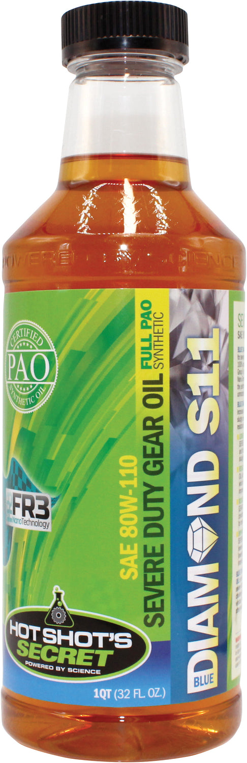 Hot Shot's Secret BLUE DIAMOND GEAR OIL SEVERE DUTY S11 110 WT - QUART