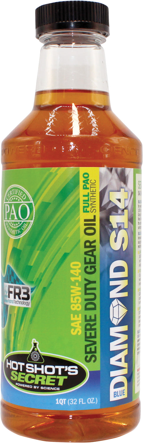 Hot Shot's Secret BLUE DIAMOND GEAR OIL SEVERE DUTY S14 140 WT - QUART