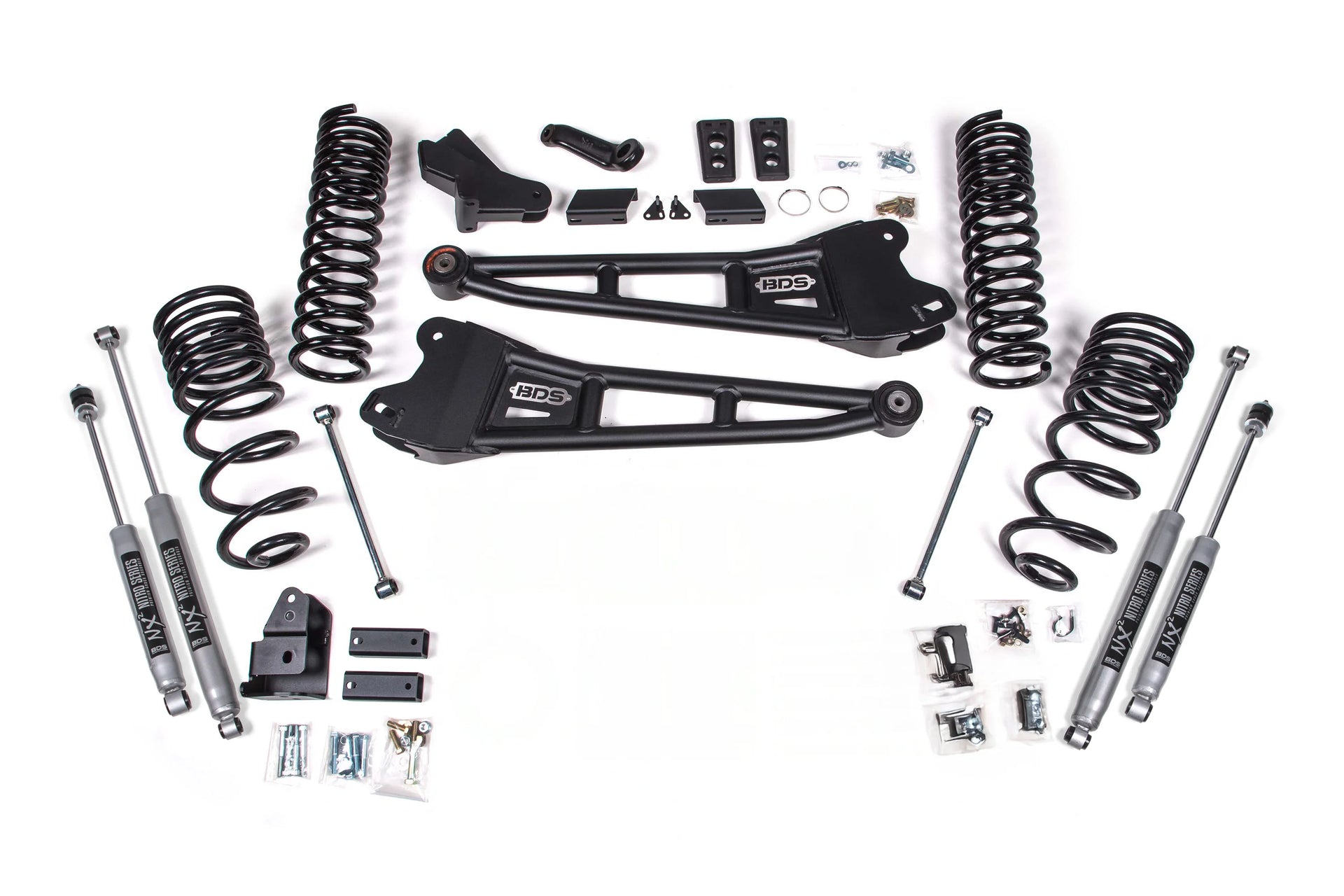 BDS 4 Inch Lift Kit with/ Radius Arm for 2025 Ram 2500 4WD | Diesel_FASS Motorsports_3
