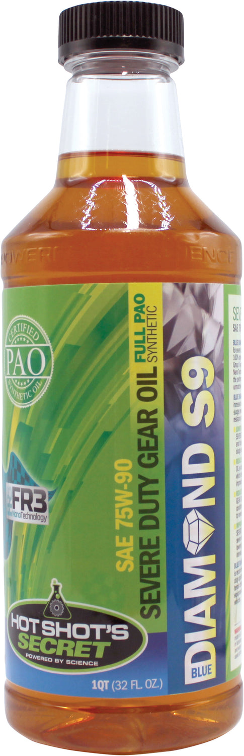 Hot Shot's Secret BLUE DIAMOND GEAR OIL SEVERE DUTY S9 90 WT - QUART
