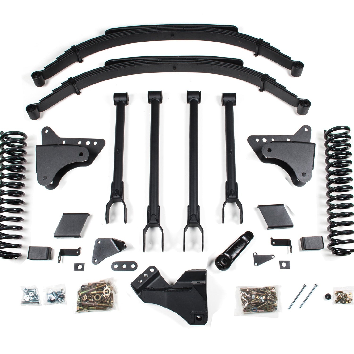 8-Inch Lift Kit - 4-Link Conversion for 2011-2016 Ford F-250/F-350 Super Duty 4WD Gas - NX2 Nitro Series