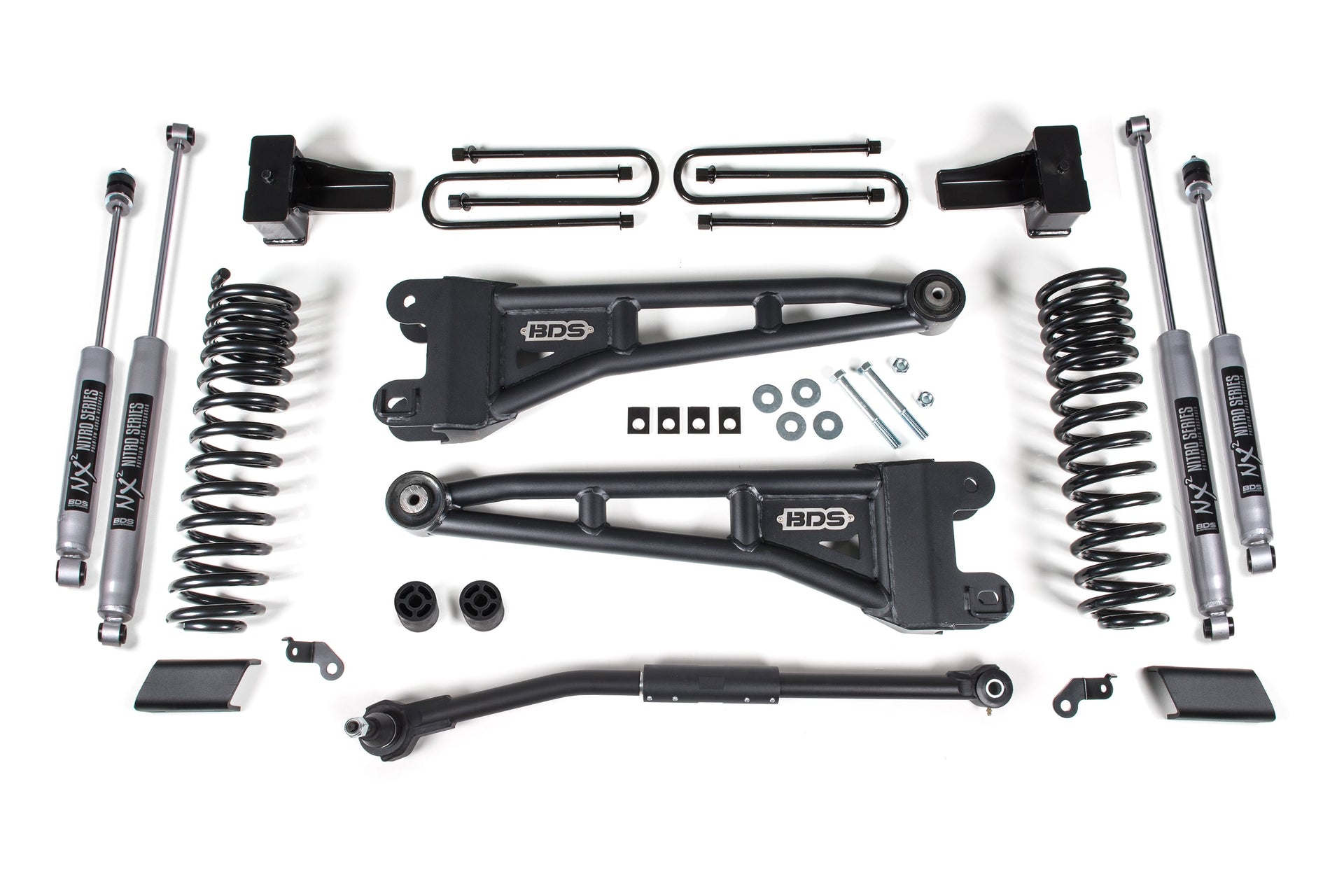 2017-2019 Ford F-250/F-350 Super Duty 4WD Diesel 2.5-Inch Lift Kit w/ Radius Arm