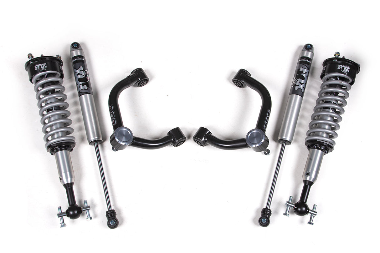 2-Inch Leveling Kit - FOX 2.0 Coil-Over for 2021-2024 Ford F-150 4WD - No, My Truck Does Not Have A UCA Sensor