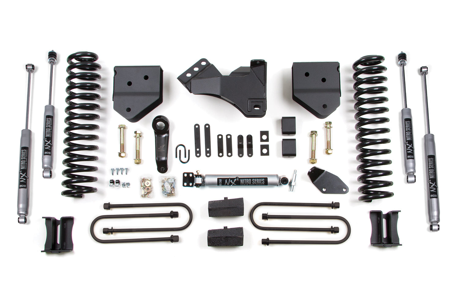 4-Inch Lift Kit for 2005-2007 Ford F-250/F-350 Super Duty 4WD Diesel
