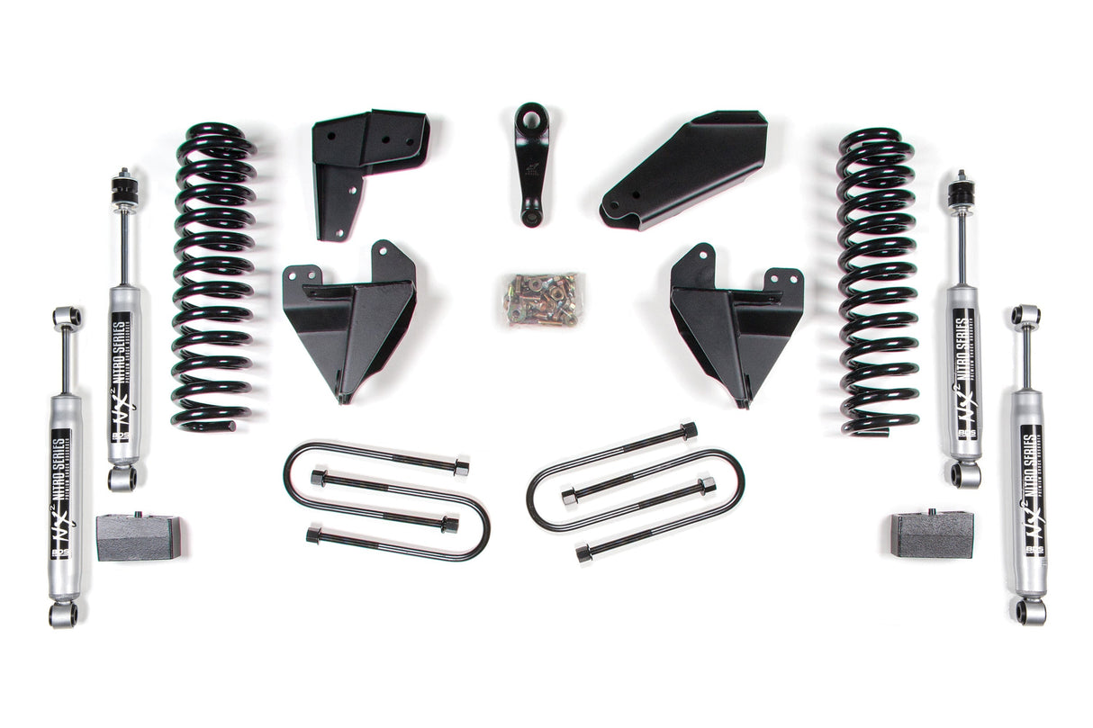 4-Inch Lift Kit for 1980-1996 Ford F-100/F-150 4WD - Dual Add A Leaf Kit