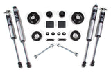 2-Inch Lift Kit - Coil Spacer for 2007-2011 Jeep Wrangler JK 2-Door