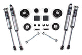 2-Inch Lift Kit - Coil Spacer for 2007-2011 Jeep Wrangler JK 2-Door - FOX 2.0 Performance Series