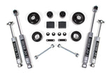 2-Inch Lift Kit - Coil Spacer for 2007-2011 Jeep Wrangler JK 2-Door